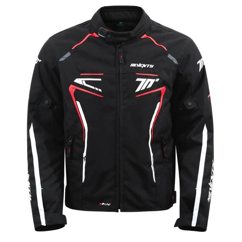 Chaqueta invierno SD-JR65 Piston negro-rojo